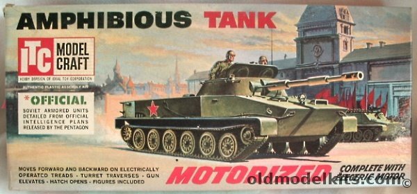 ITC 1/32 Soviet PT-76 Amphibious Tank Motorized, 3810-249 plastic model kit